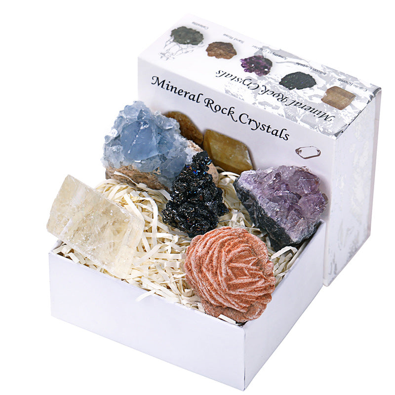 Natural Crystal Mineral Ore Geological Science Education Gift Set Manufacturer