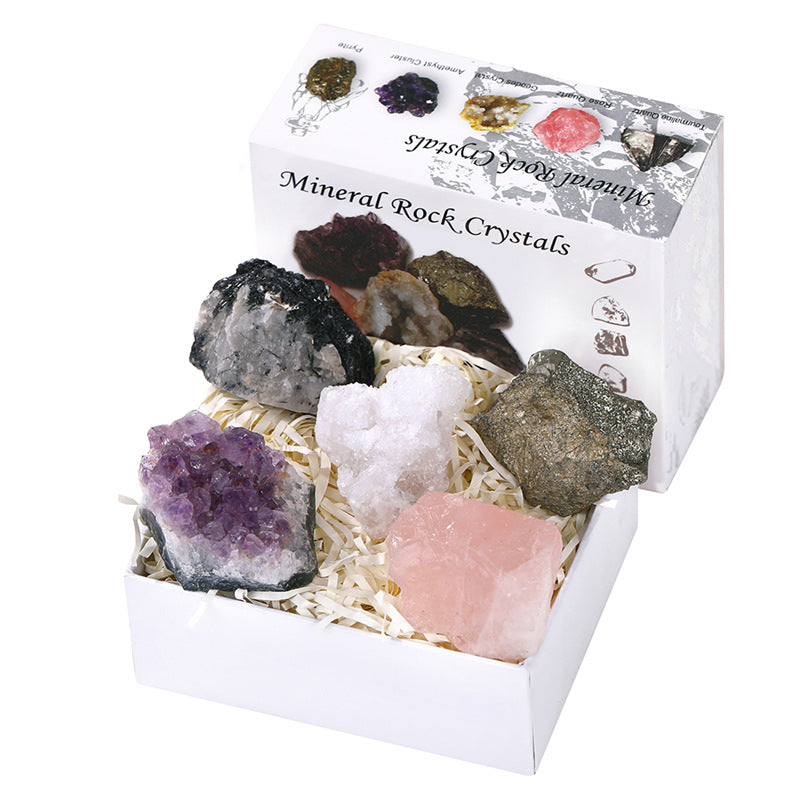 Natural Crystal Mineral Ore Geological Science Education Gift Set Manufacturer