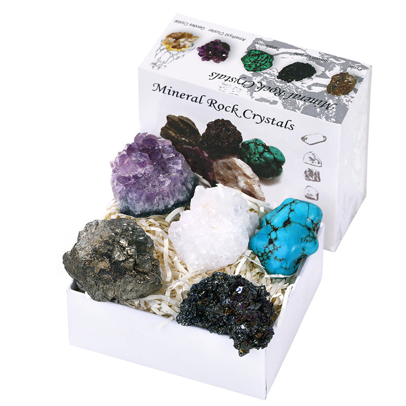 Natural Crystal Mineral Ore Geological Science Education Gift Set Manufacturer