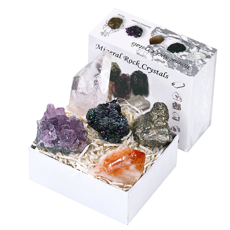 Natural Crystal Mineral Ore Geological Science Education Gift Set Manufacturer