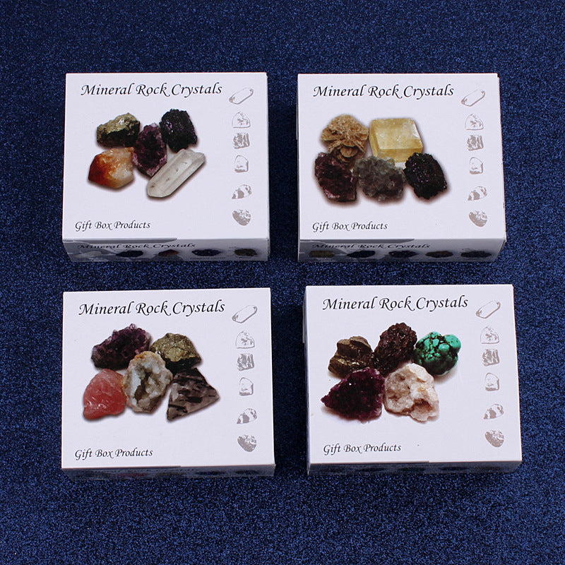 Natural Crystal Mineral Ore Geological Science Education Gift Set Manufacturer