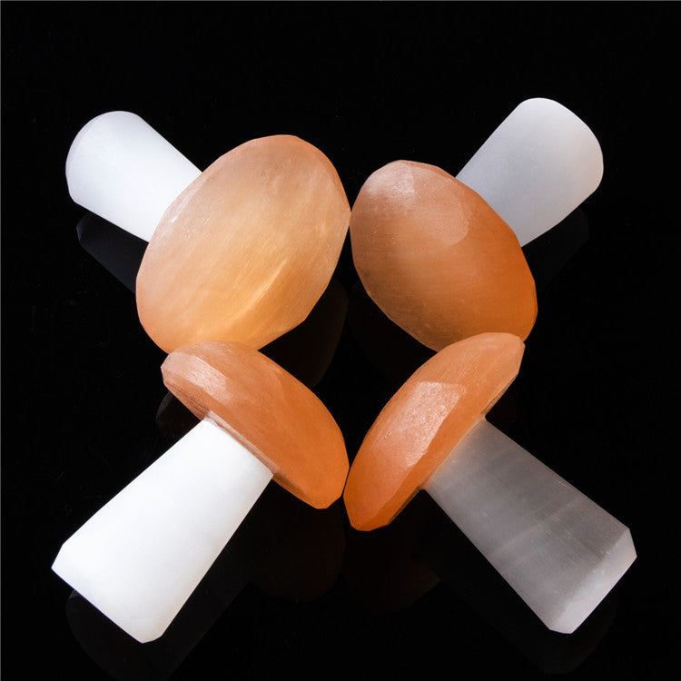 Natural Selenite Mushroom