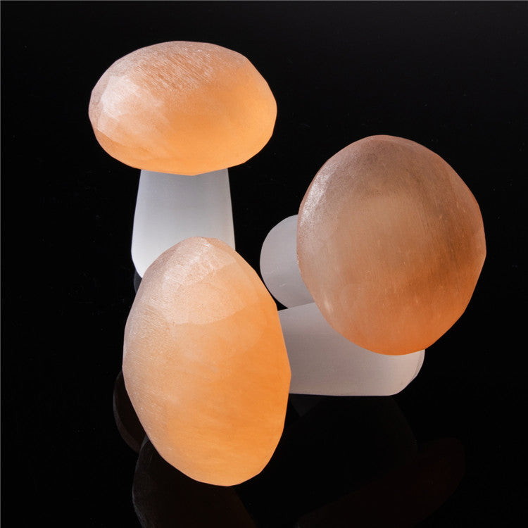 Natural Selenite Mushroom