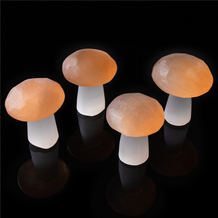 Natural Selenite Mushroom