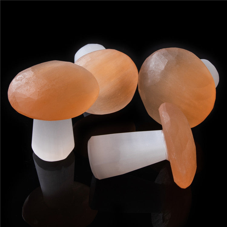 Natural Selenite Mushroom