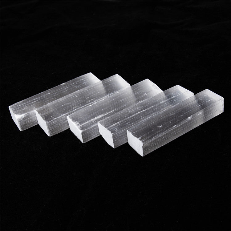 Natural Selenite Strip Raw Material