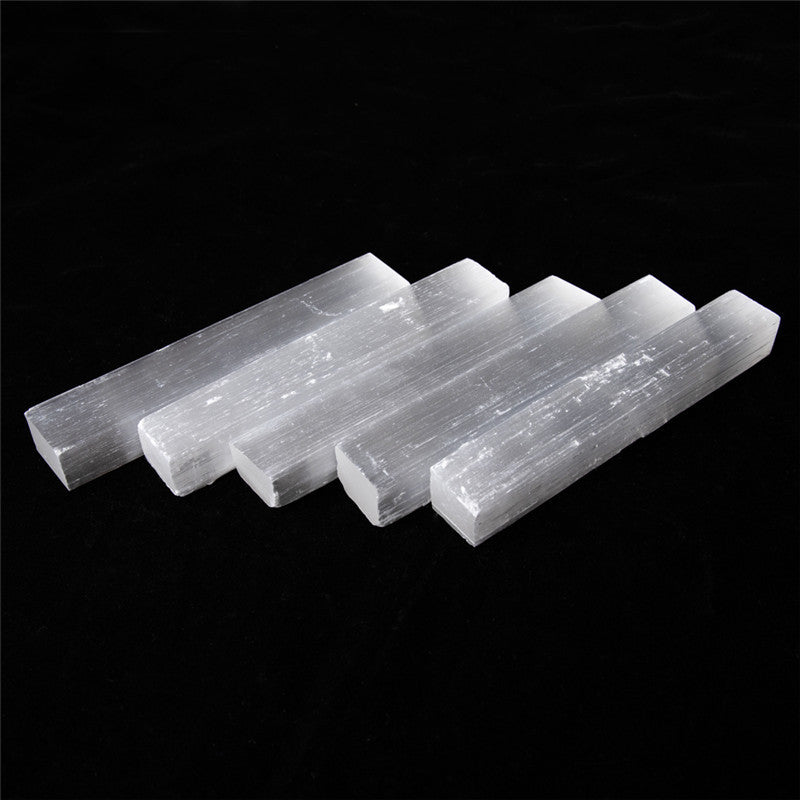 3/8/12cm Rectangular Square Natural Selenite