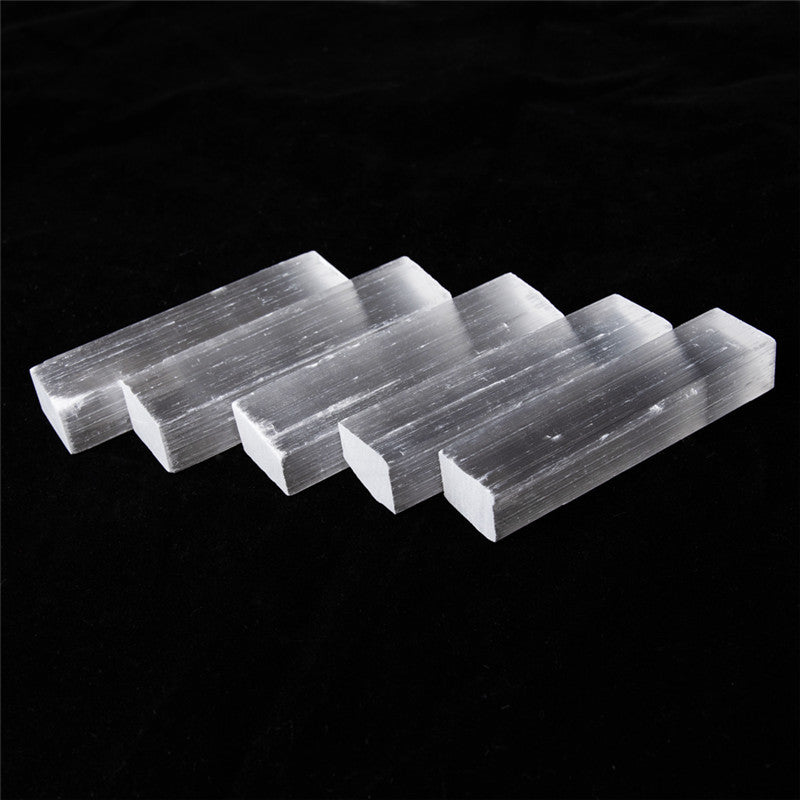 Natural Selenite Strip Raw Material