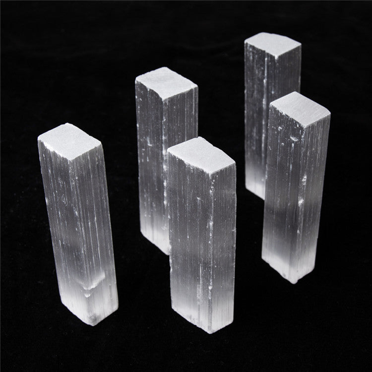 Natural Selenite Strip Raw Material