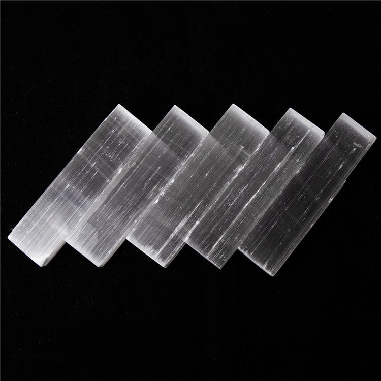 Natural Selenite Strip Raw Material