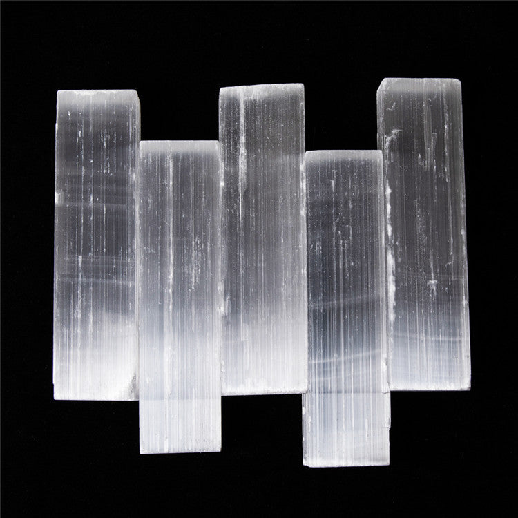 Natural Selenite Strip Raw Material