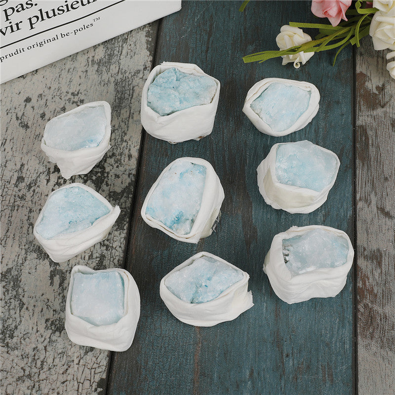 Blue Aragonite Rough Stone Box