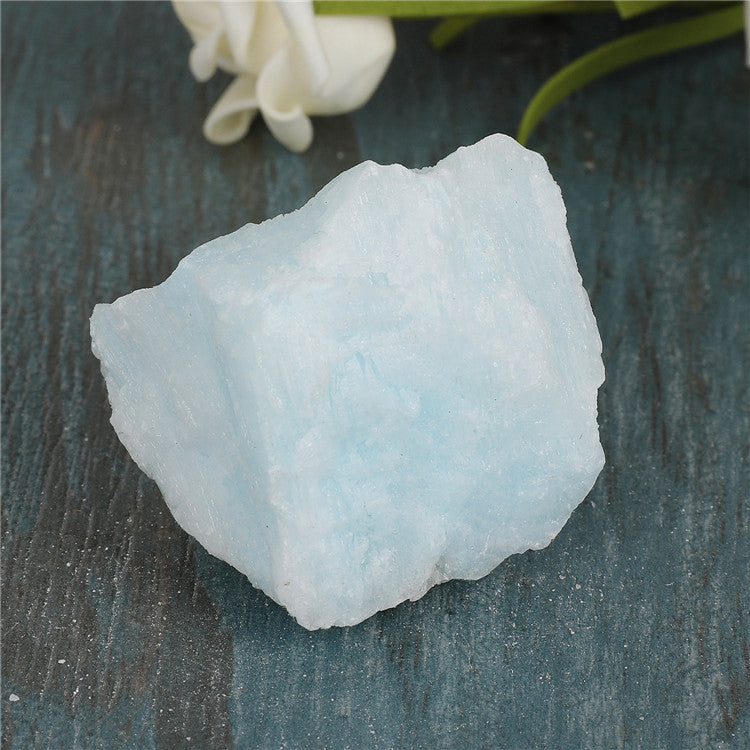Blue Aragonite Rough Stone Box