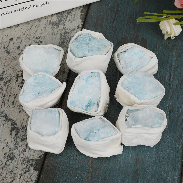 Blue Aragonite Rough Stone Box