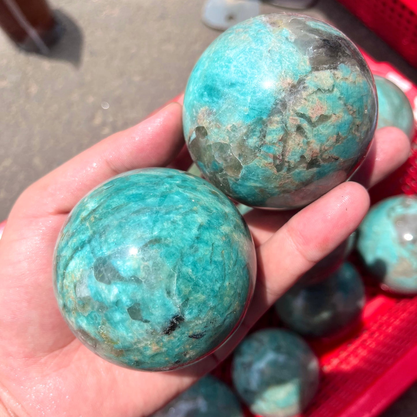 Amazonite Sphere