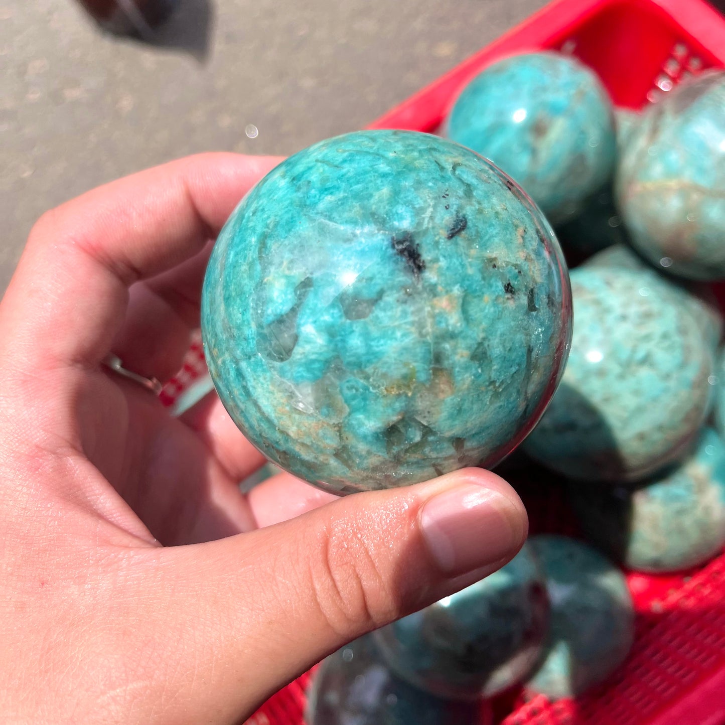 Amazonite Sphere