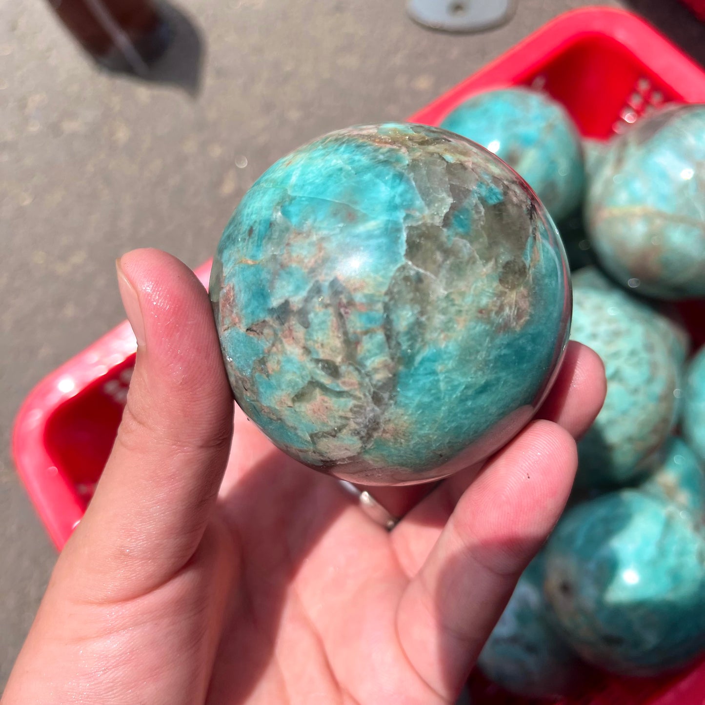 Amazonite Sphere
