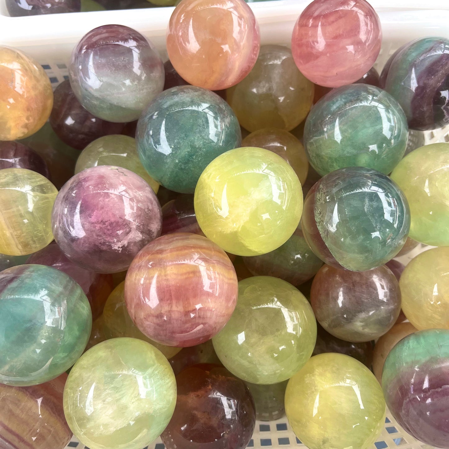 Candy Fluorite Sphere