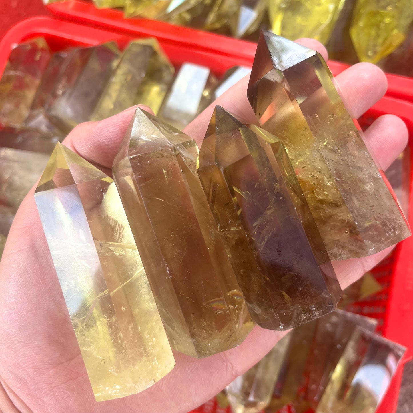 Citrine Crystal Tower