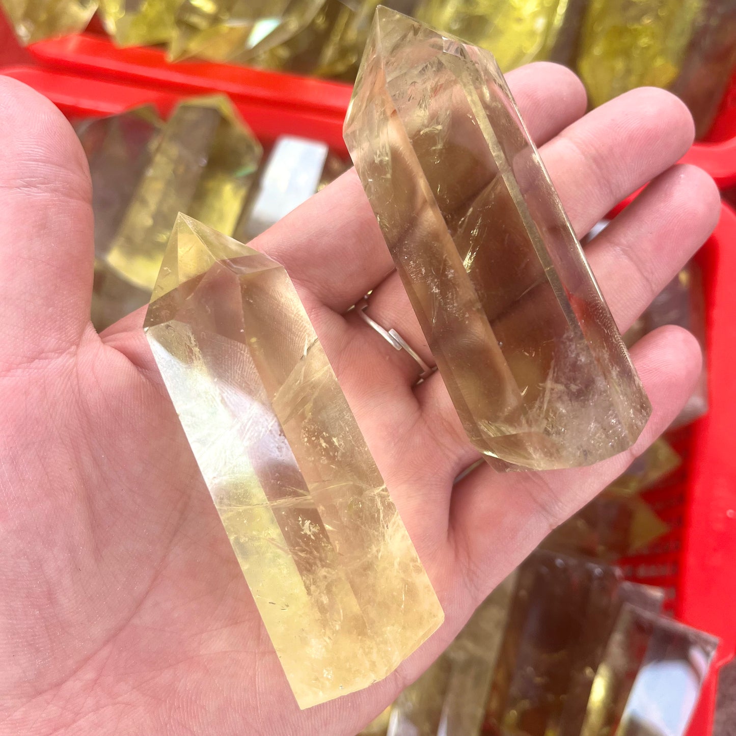 Citrine Crystal Tower
