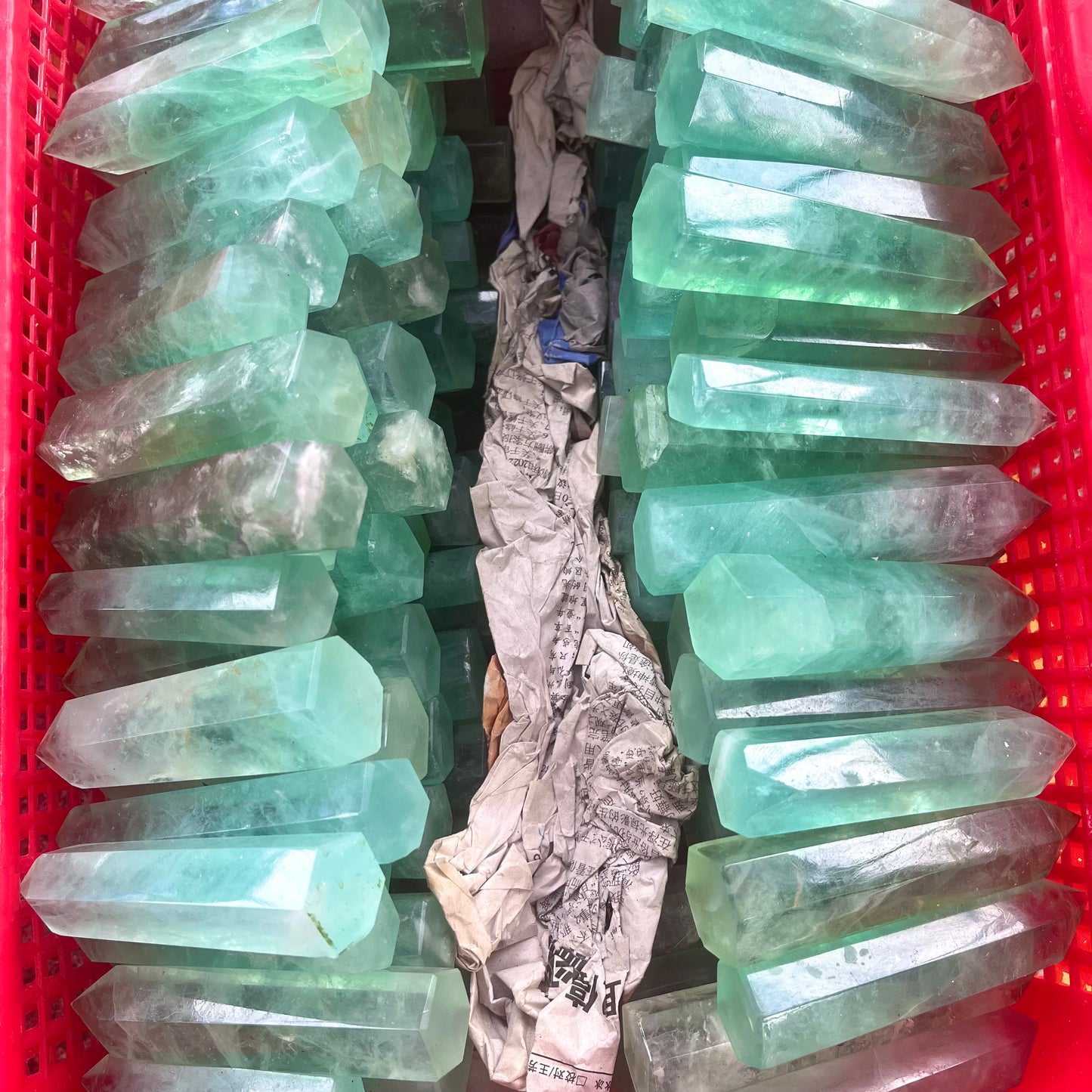 Green Fluorite Tower