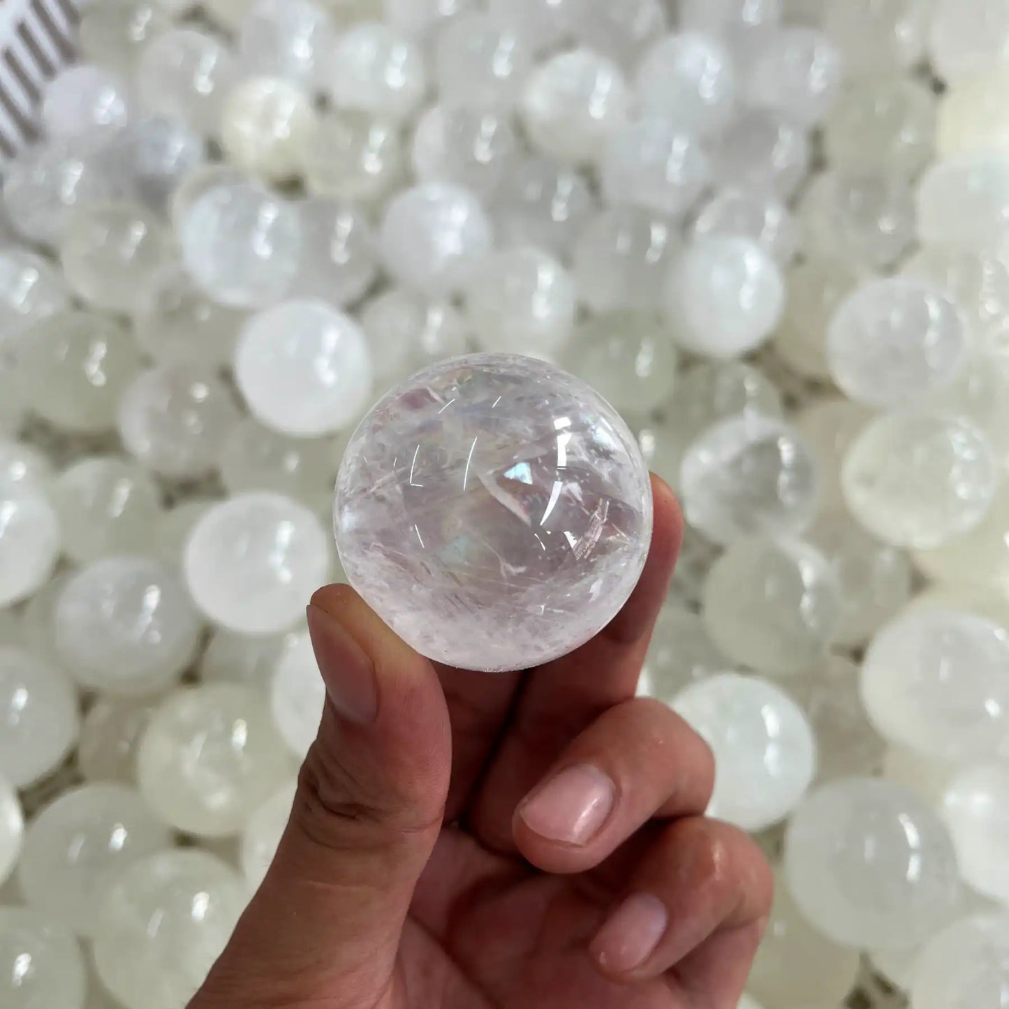 Clear Calcite Sphere