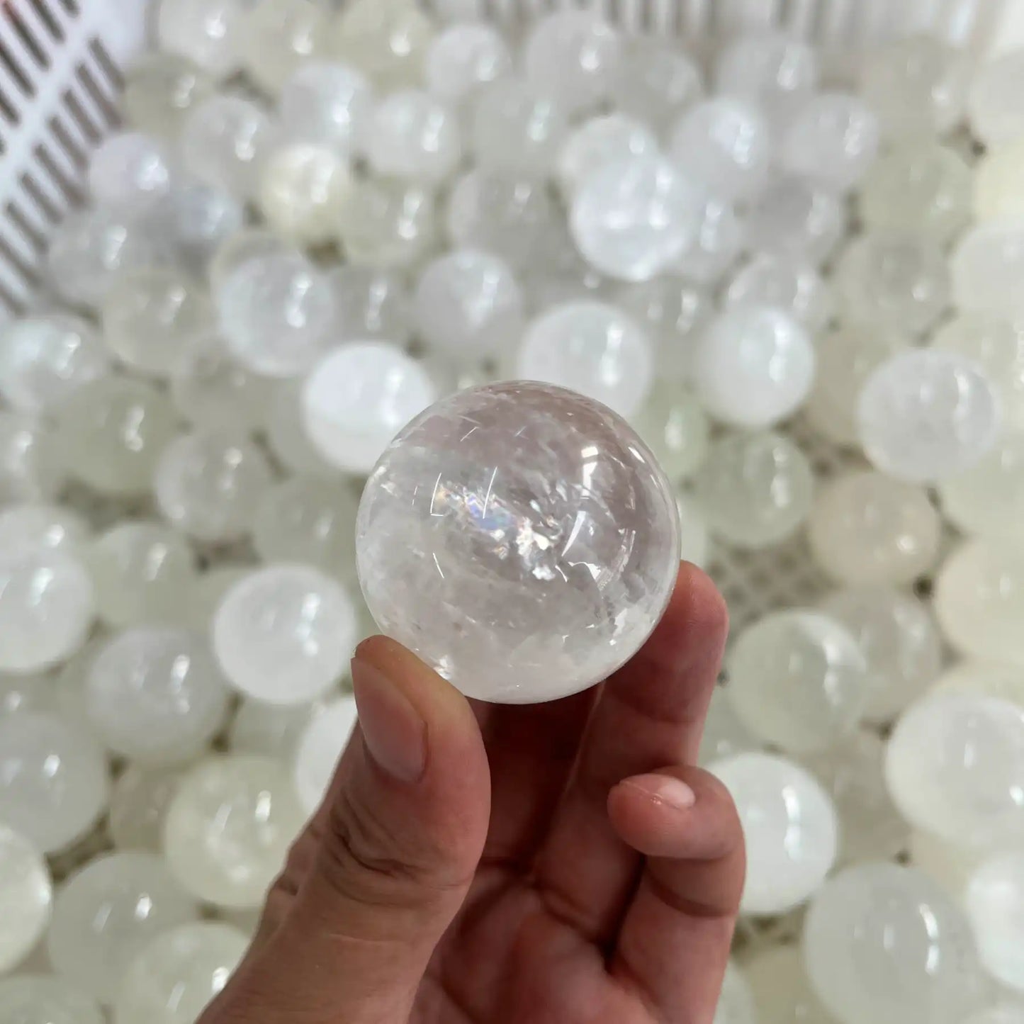 Clear Calcite Sphere