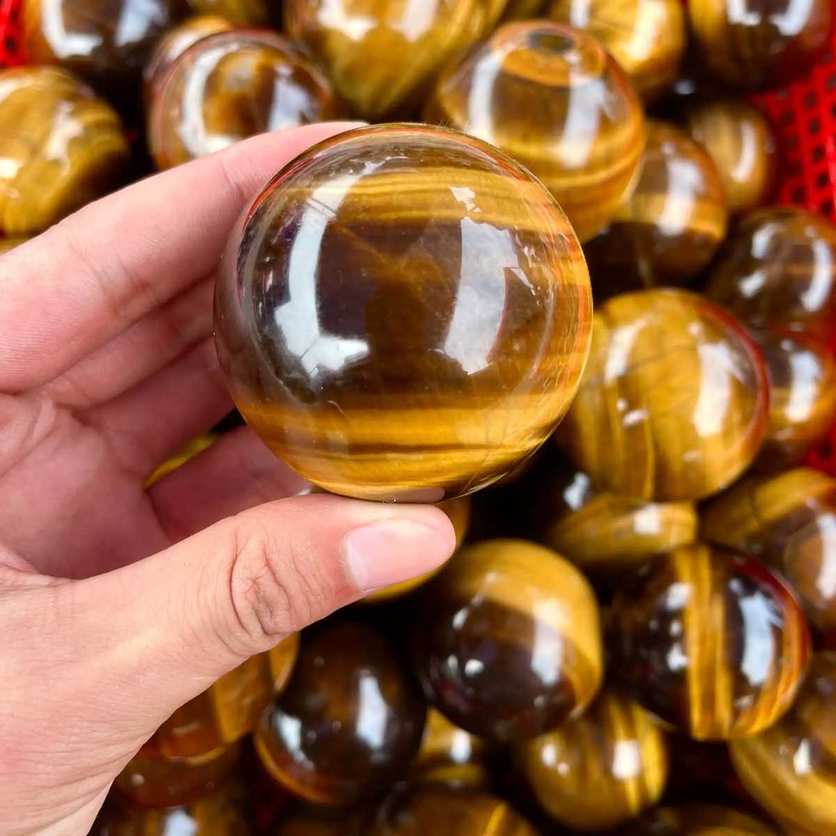 Tiger Eye Stone Sphere