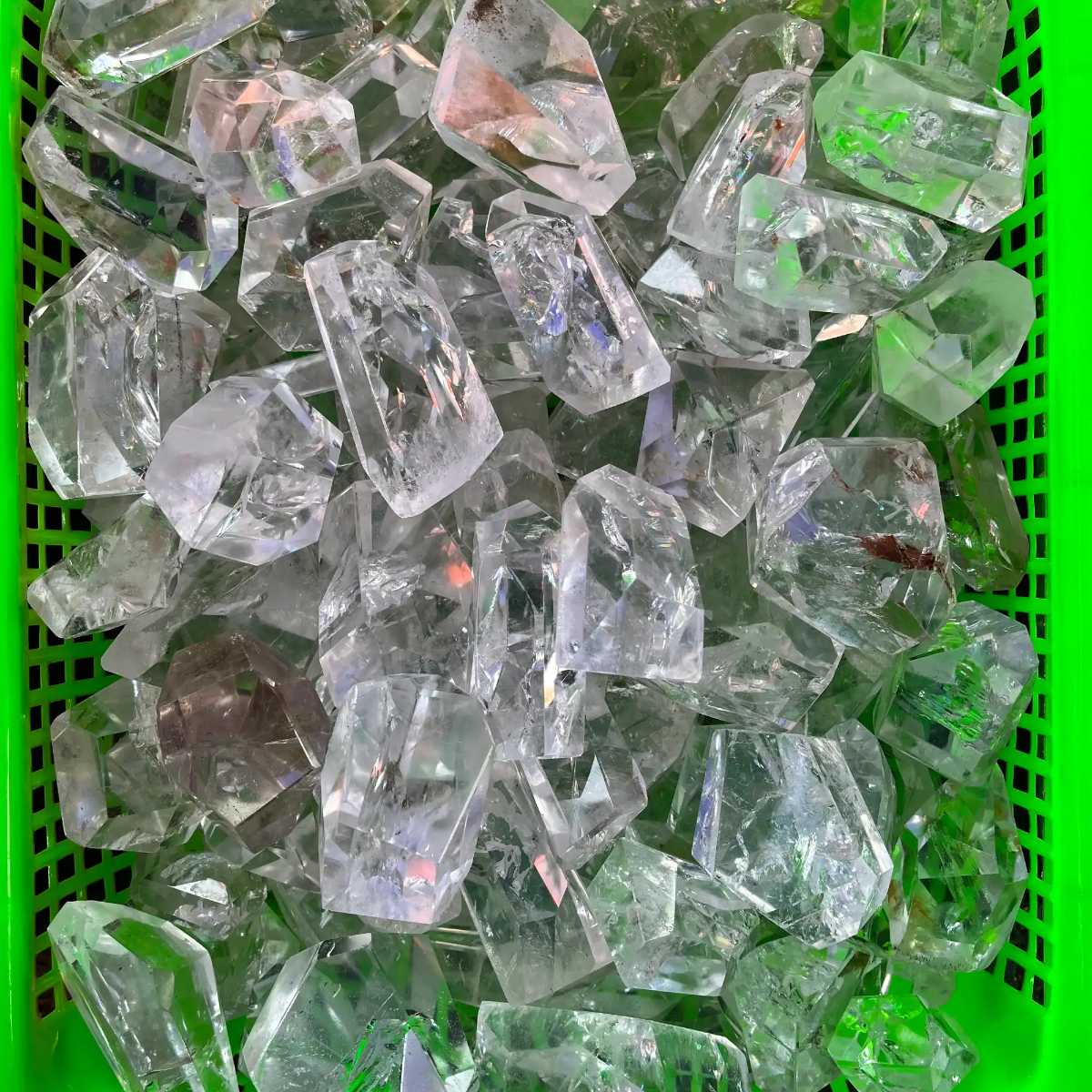 Rainbow Clear Quartz Freeform