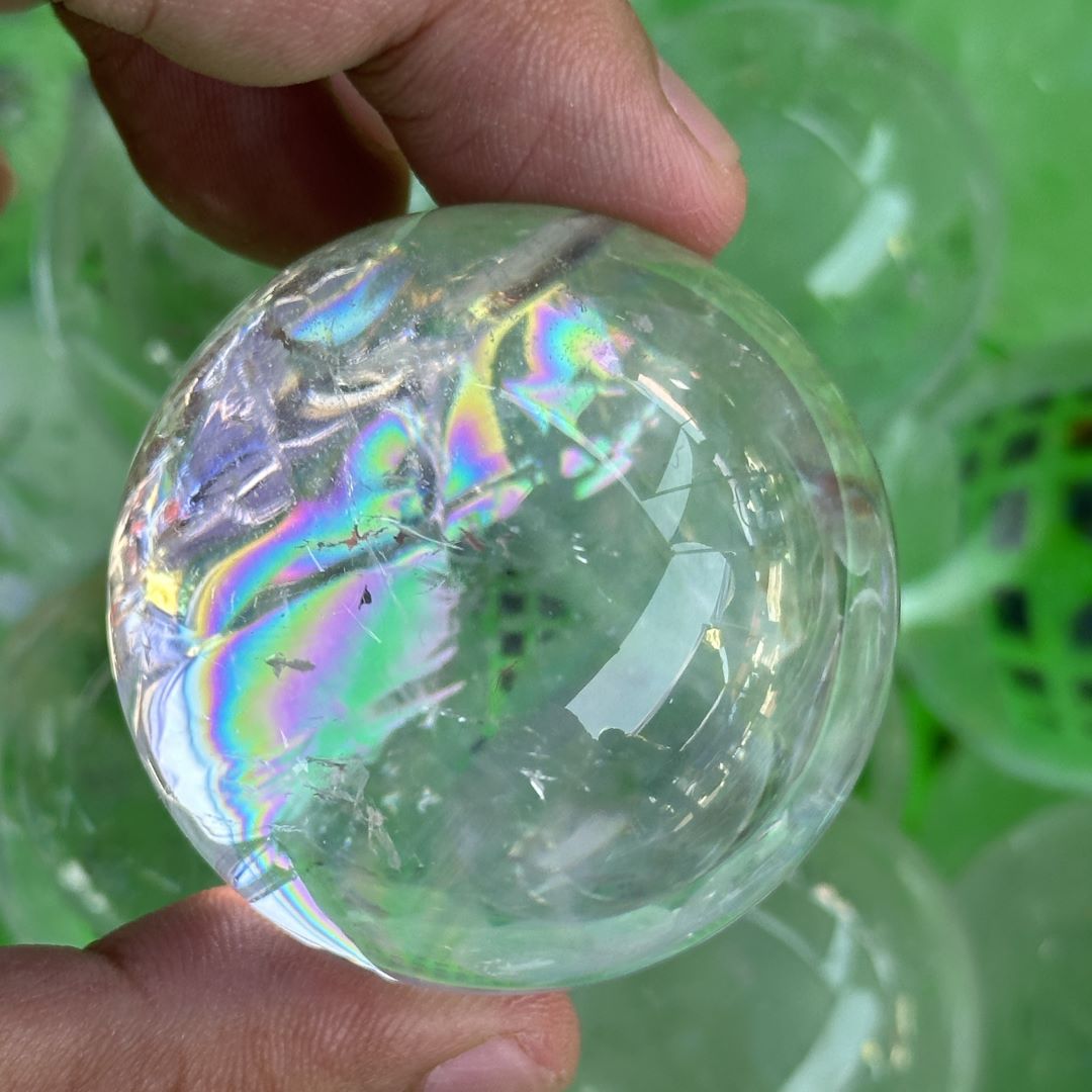 clear quartz sphere
