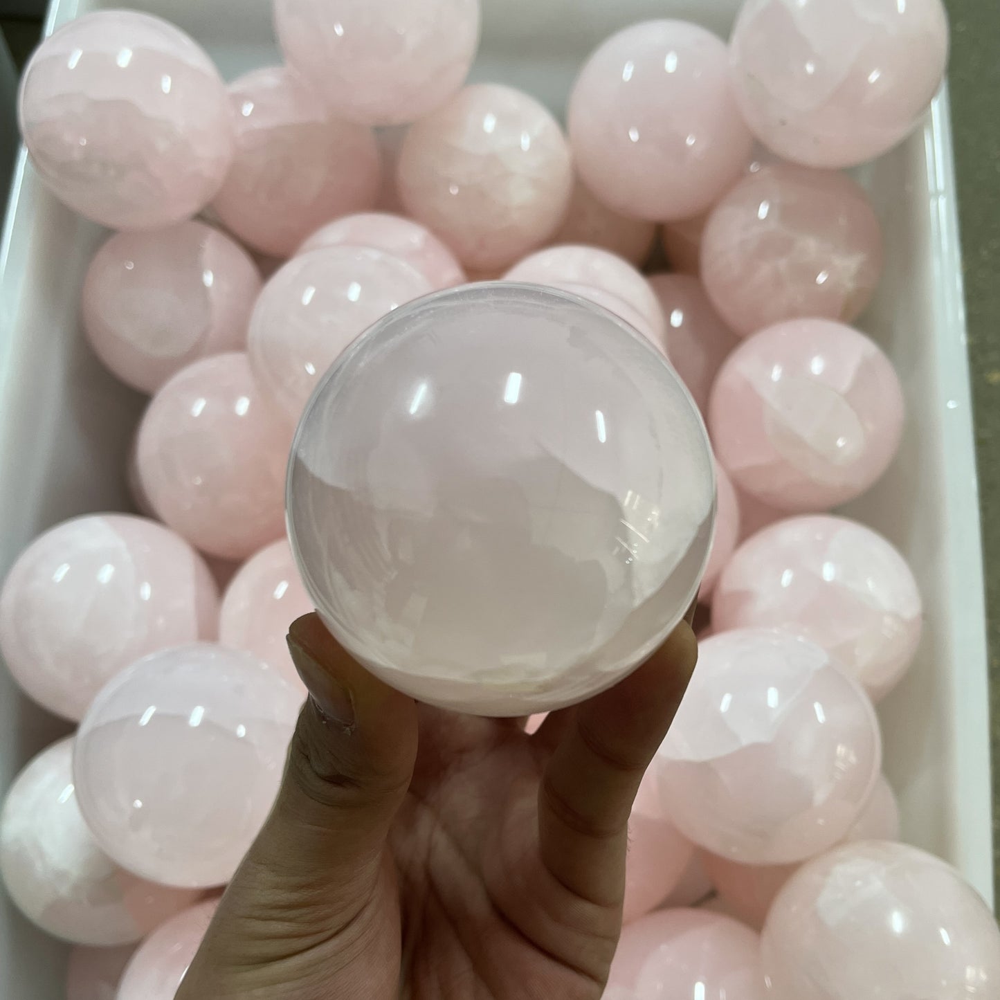 Pink Calcite Sphere