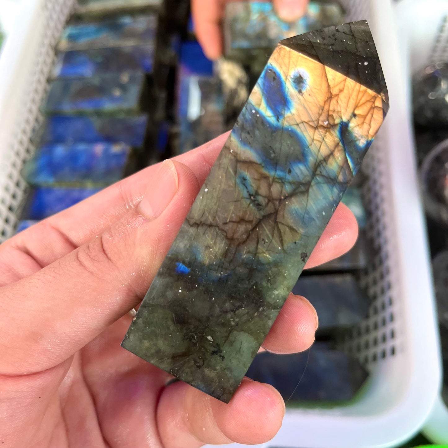 Labradorite Crystal Tower(IPL)