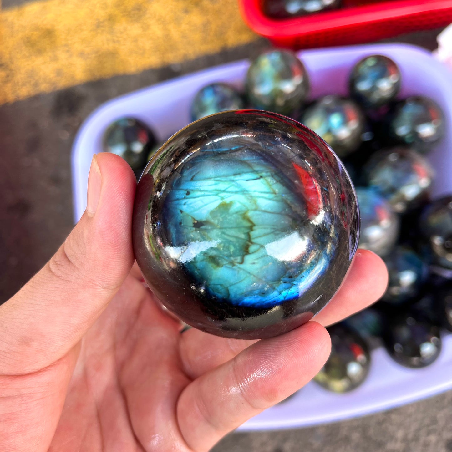 Labradorite Sphere