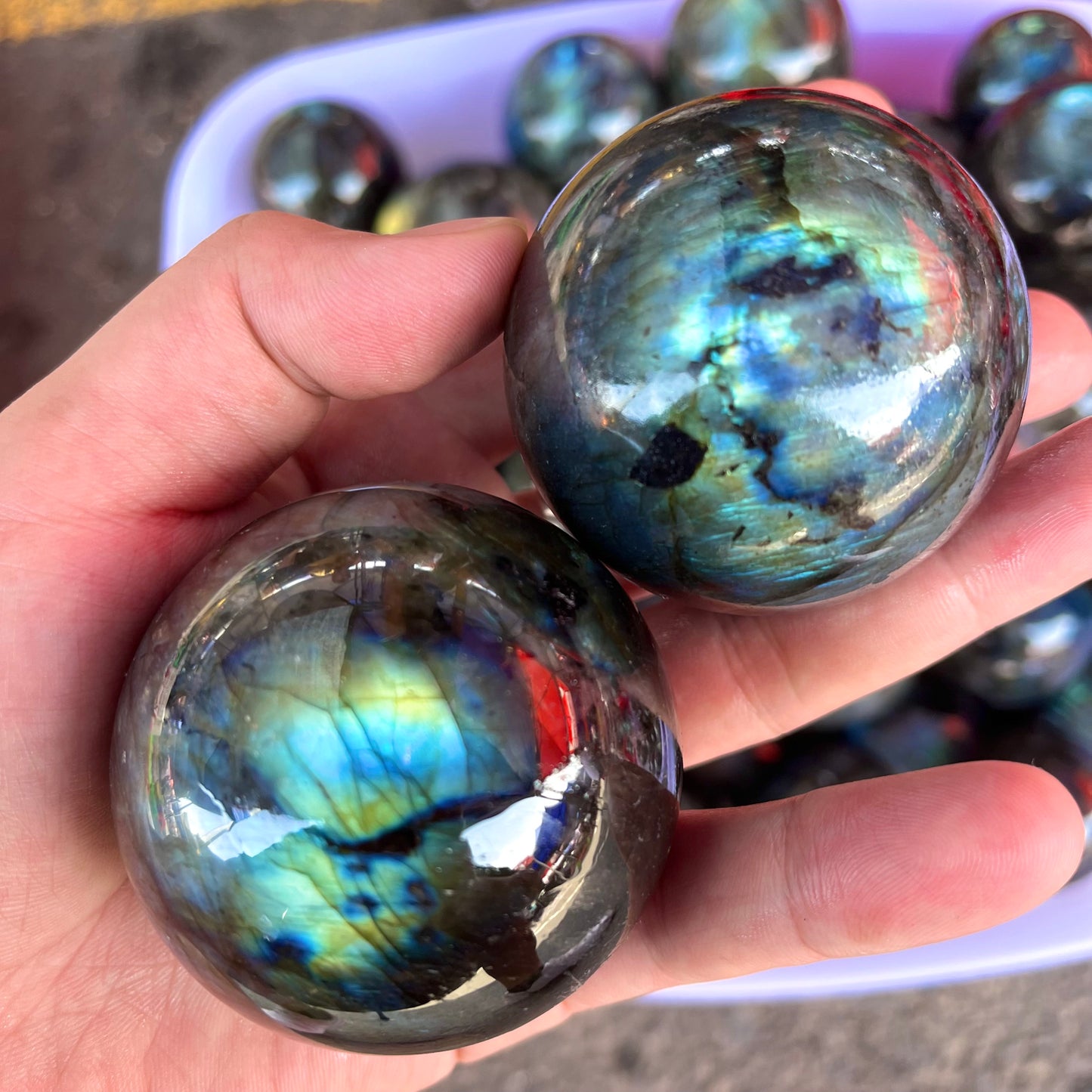 Labradorite Sphere