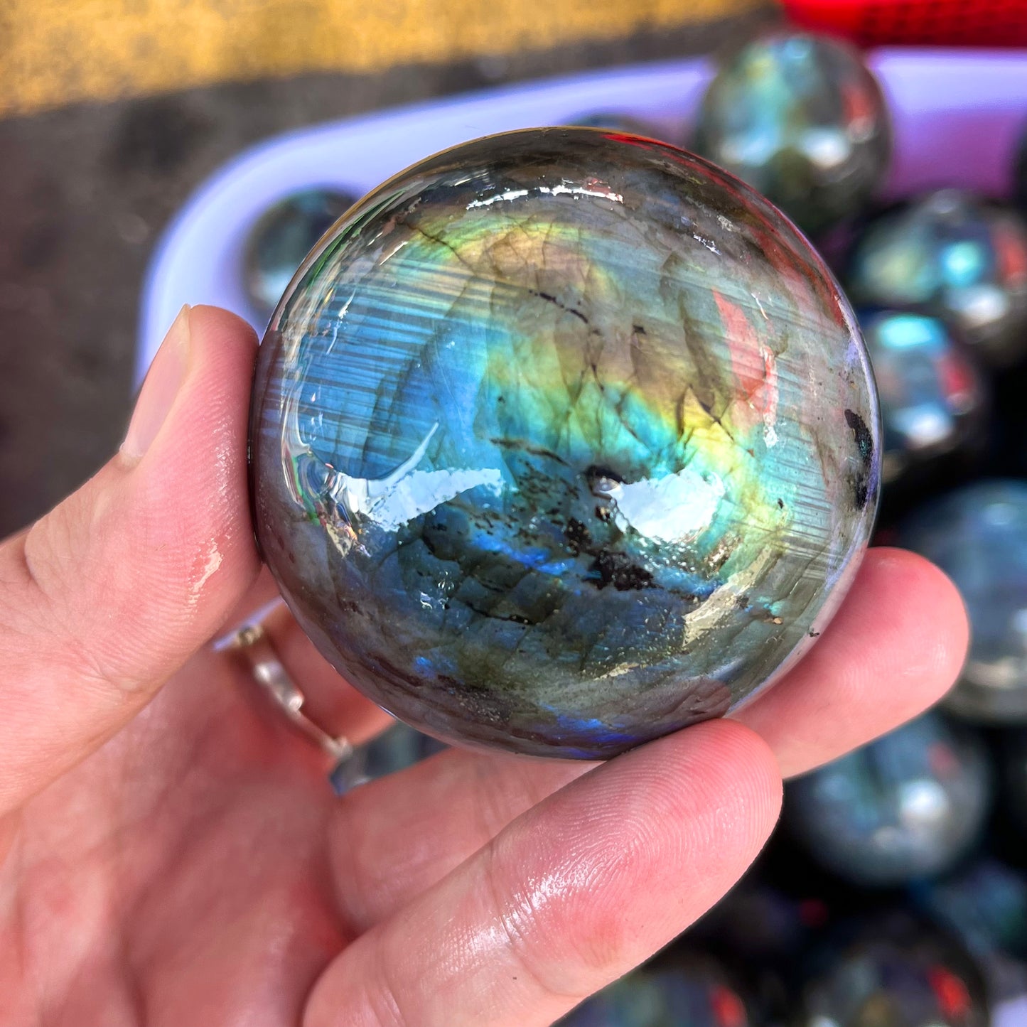 Labradorite Sphere