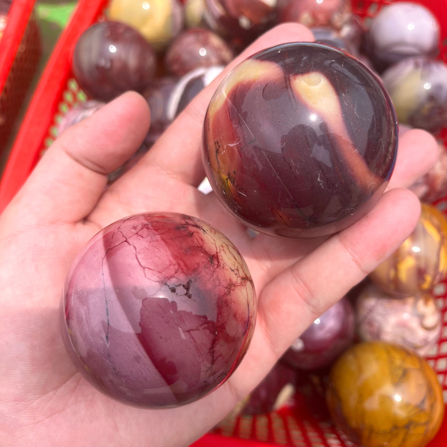 Mookaite Sphere