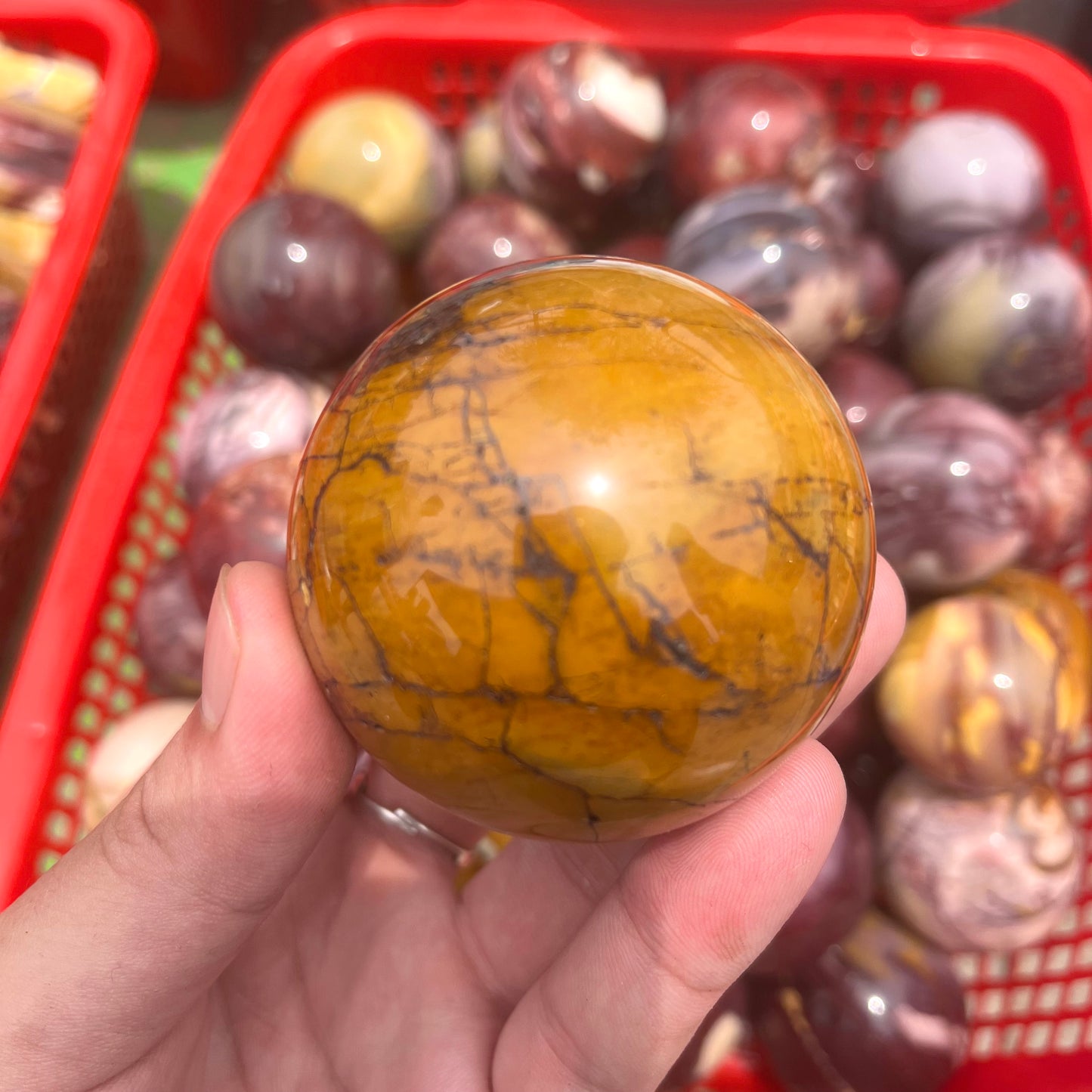 Mookaite Sphere