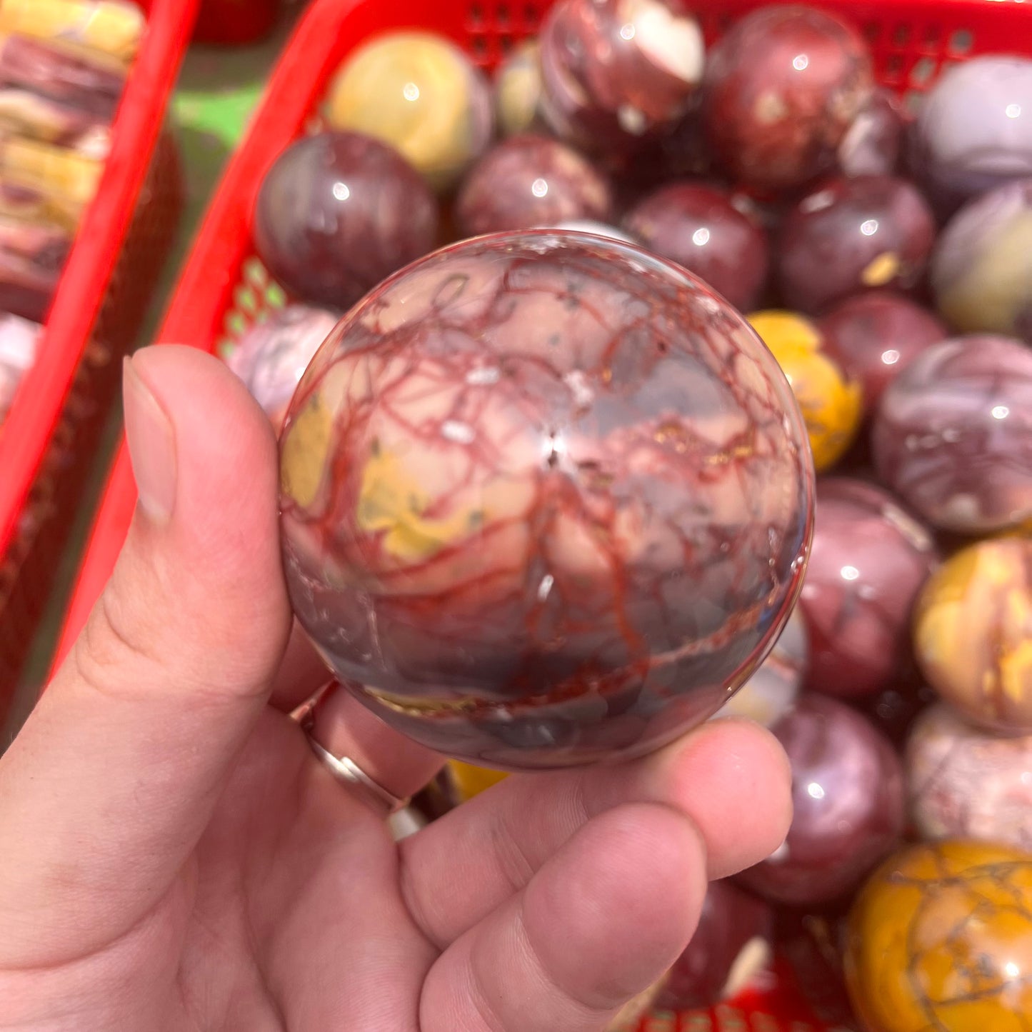Mookaite Sphere