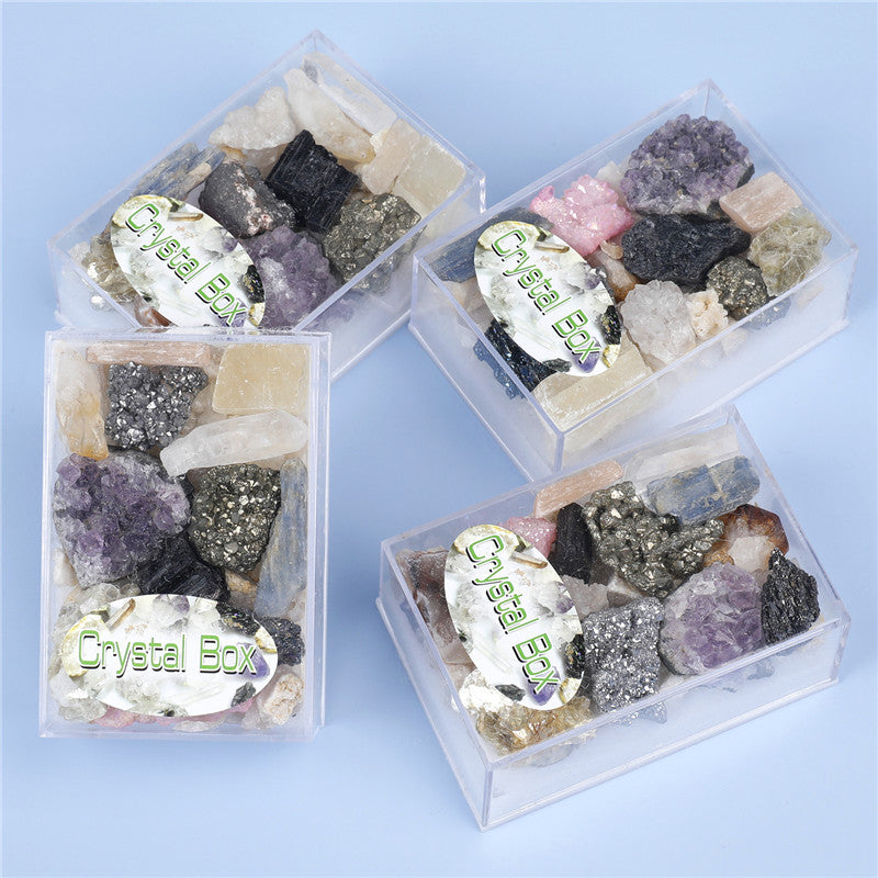 Mixed crystal mineral specimen natural geography