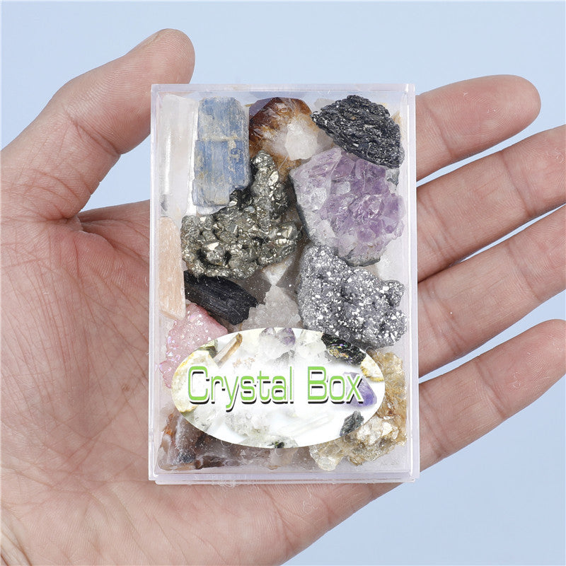 Mixed crystal mineral specimen natural geography