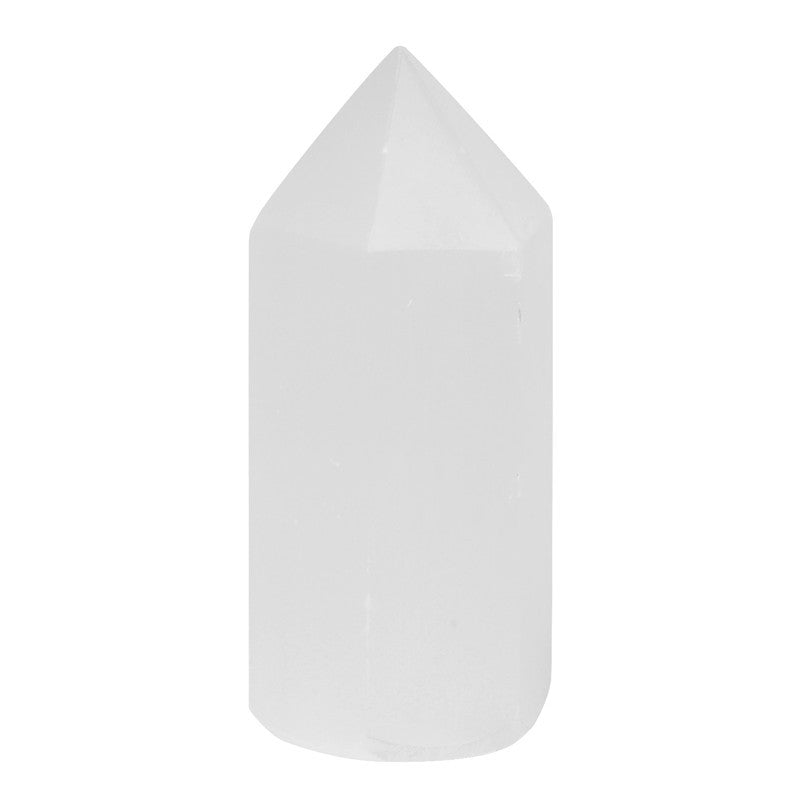 Natural Selenite Point
