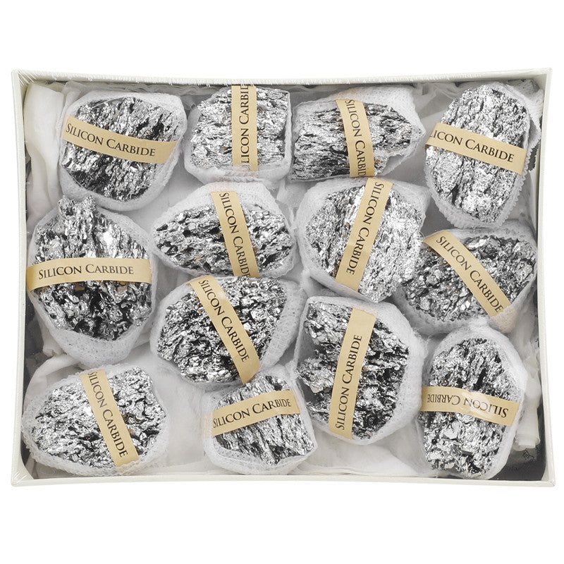 5 colors available Natural raw crystal coal crystal box set