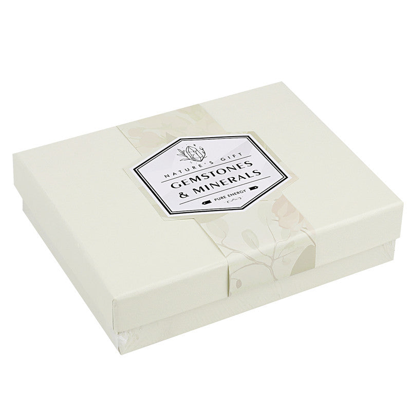Natural pyrite rough stone box set