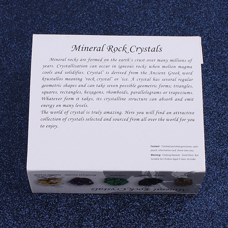 Natural Crystal Mineral Ore Geological Science Education Gift Set Manufacturer