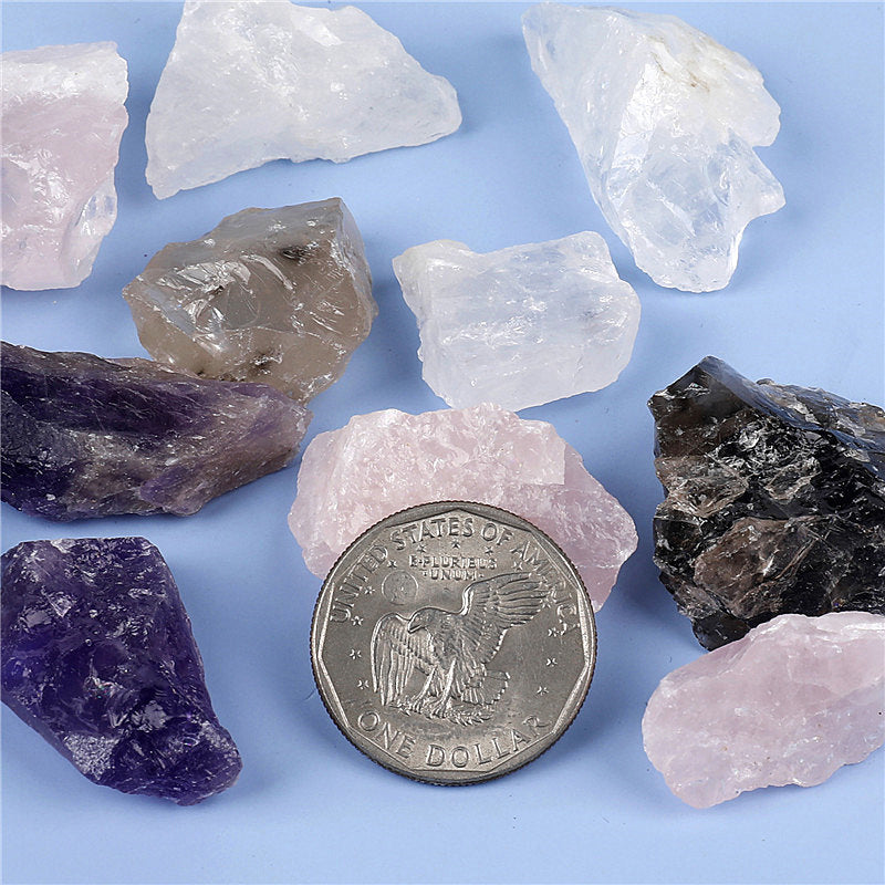 Mixed crystal rough stone box