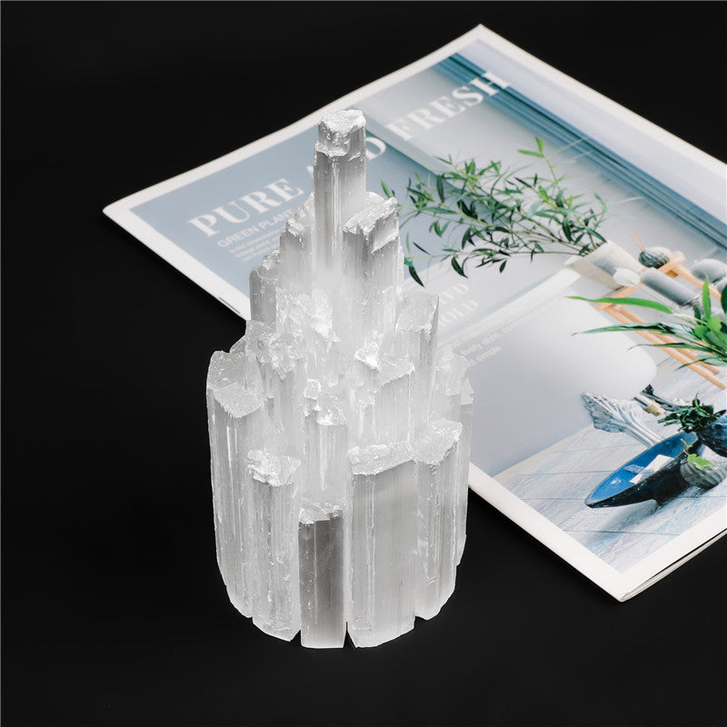 Natural Selenite Tower