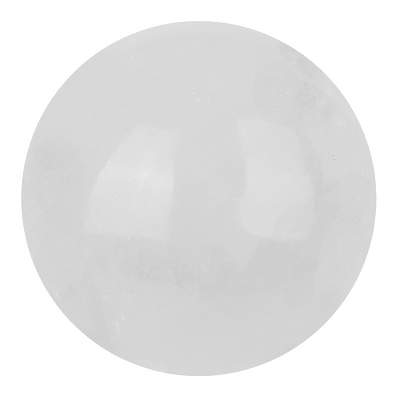 Natural Selenite Round Crystal Ornament