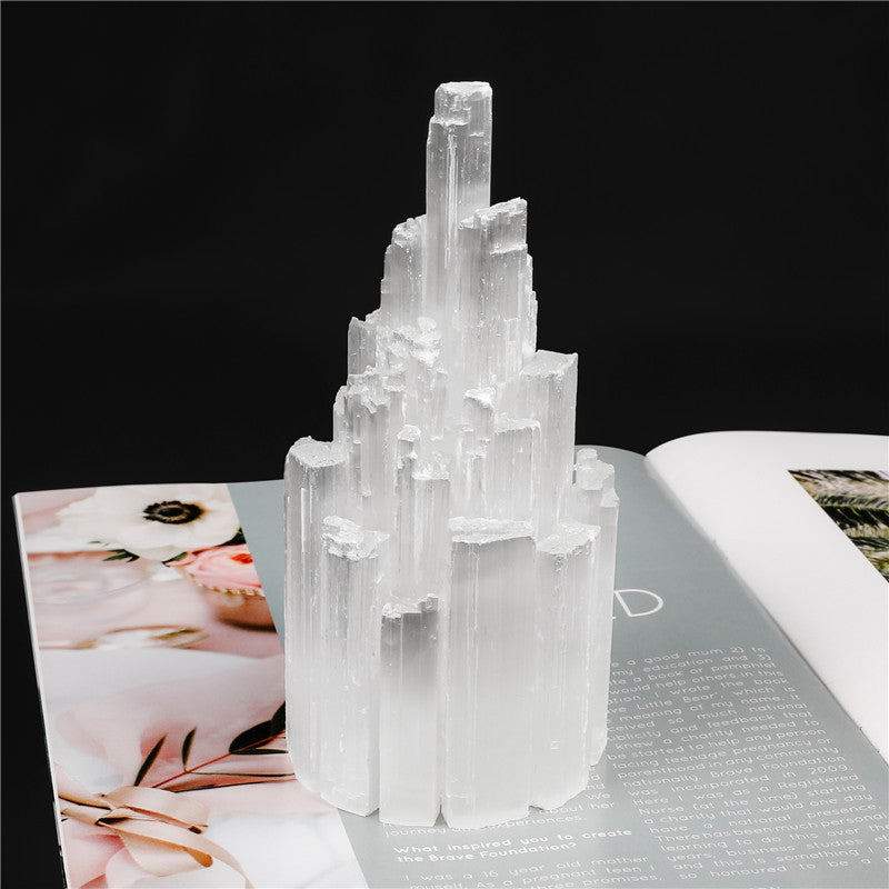 Natural Selenite Tower