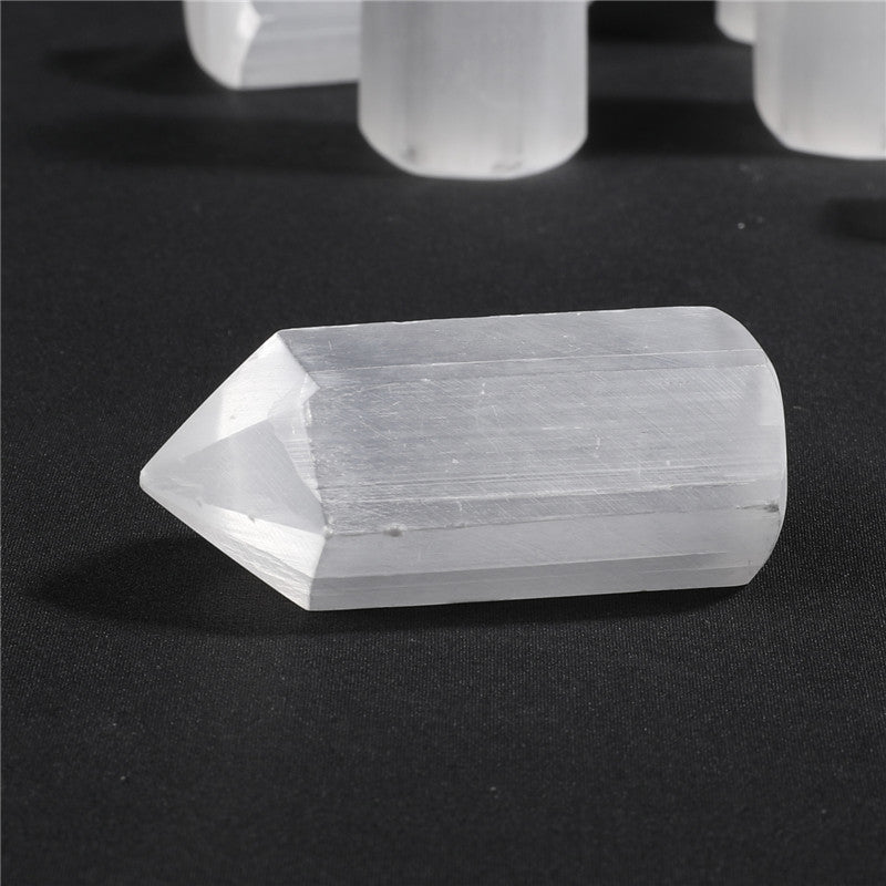 Natural Selenite Point