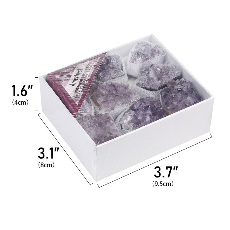 Grade B Amethyst Cluster Gift Box
